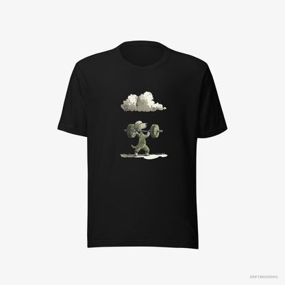 Poodle Powerlifting Champion Black T-Shirt