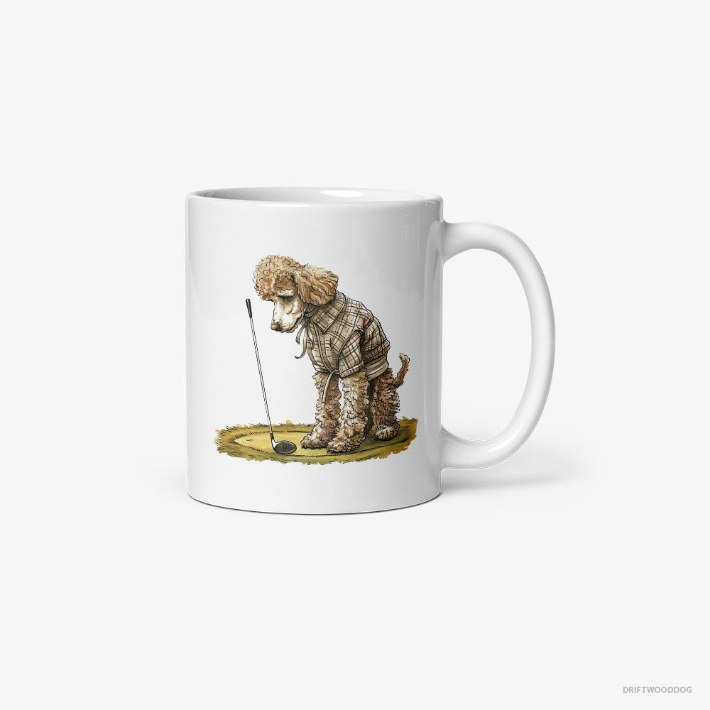 Poodle on the Golf Course Classic Mug