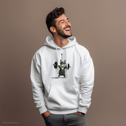 French Bulldog Powerlifting for Glory Hoodie – Dog Hoodies for Men