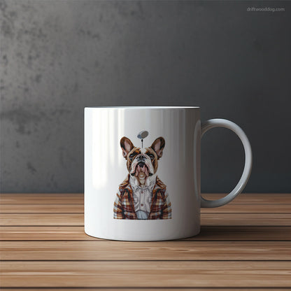 French Bulldog with Golf Fever Mug – Funny Dog Coffee Mugs | Quirky Canine Drinkware