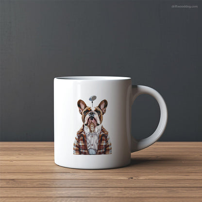 French Bulldog with Golf Fever Mug – Custom Dog Mugs | Personalized Pet Mugs