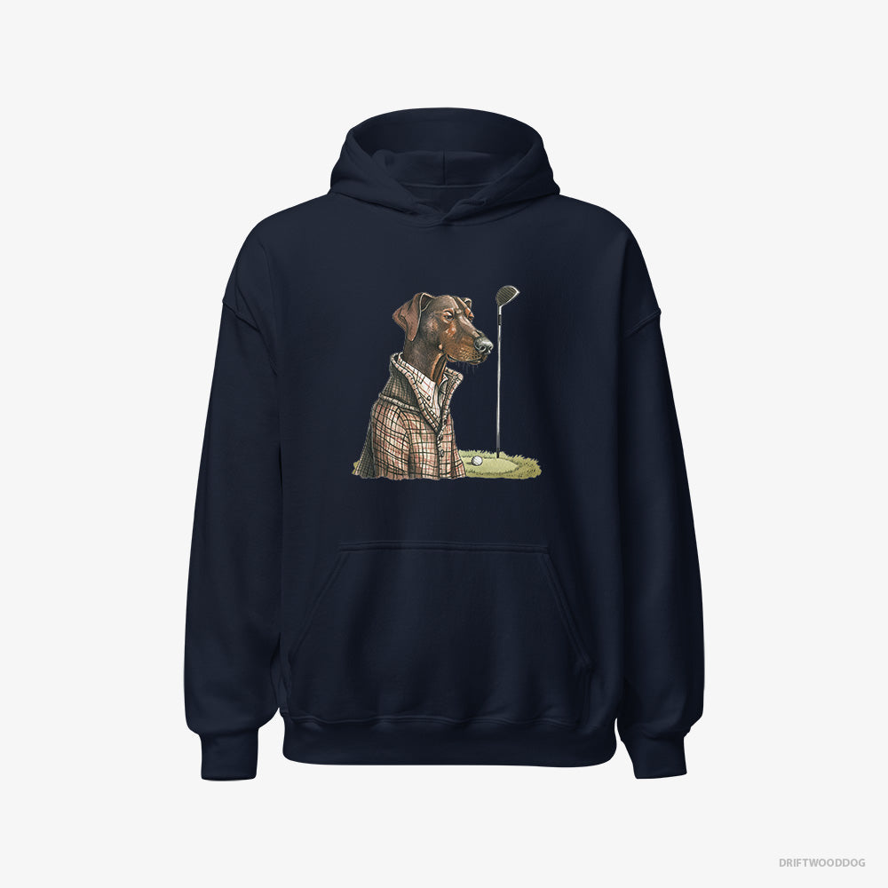 Dobermann Ready to Play Golf Classic Hoodie