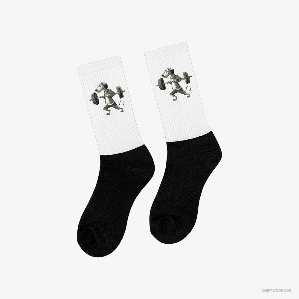 Dalmatian Training for Heavy Lifts Classic Socks