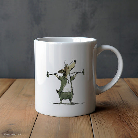 Corgi All About the Weightlifting Mug – Unique Dog Cups | Dog-Themed Mugs