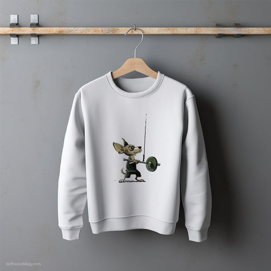 Chihuahua Smashing Lifting Goals Sweatshirt – Unisex Sweatshirt for Dog Lovers