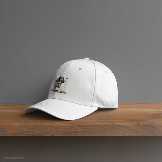 Cavalier King Charles Spaniel Ready for a Round of Golf Hat – Unisex Hat for Dog Owners