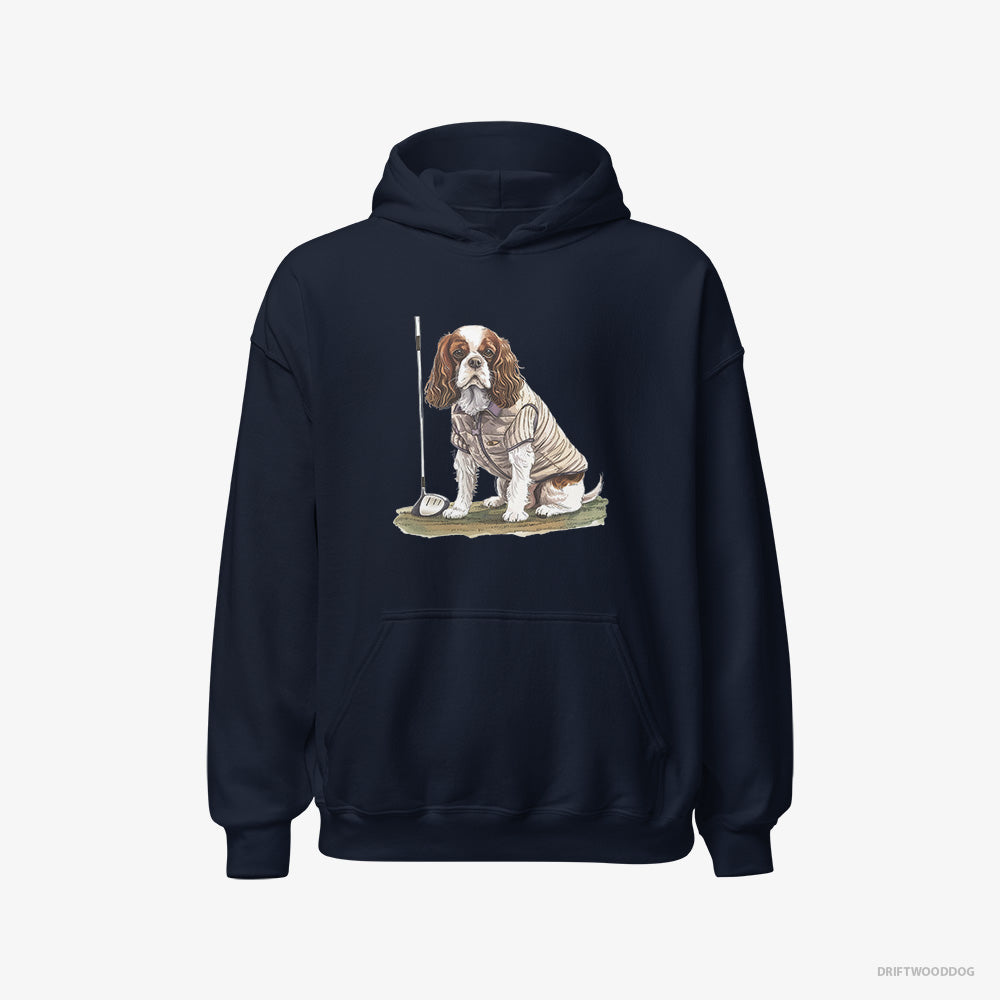 Cavalier King Charles Spaniel Playing Golf Classic Hoodie