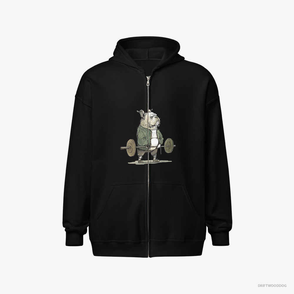 Bulldog Ready to Lift Full-Zip Hoodie