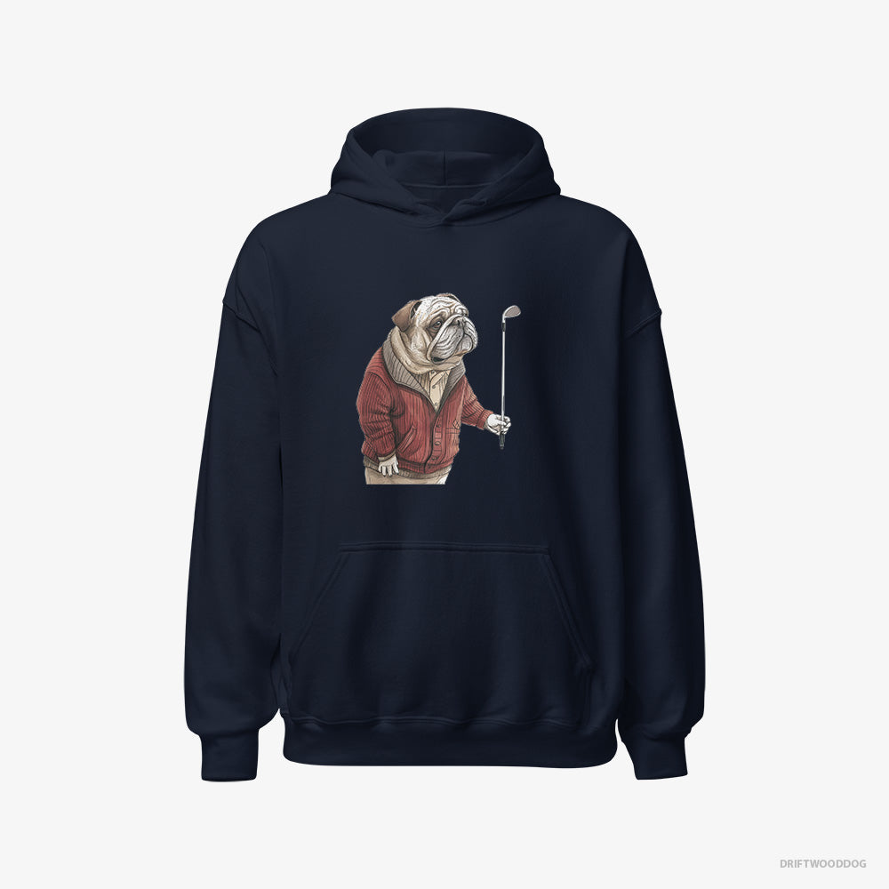 Bulldog in Golf Mode Classic Hoodie