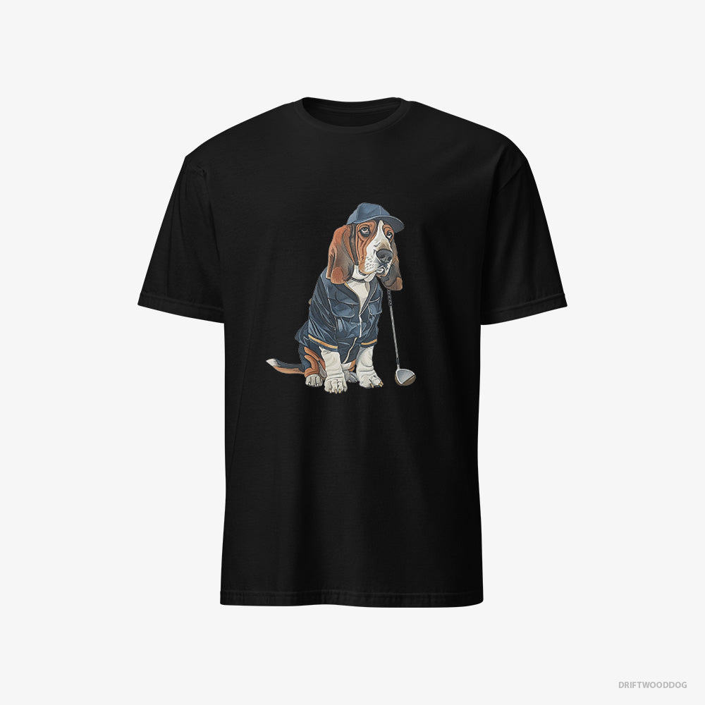 Basset Hound Ready for a Golf Challenge Classic T-Shirt