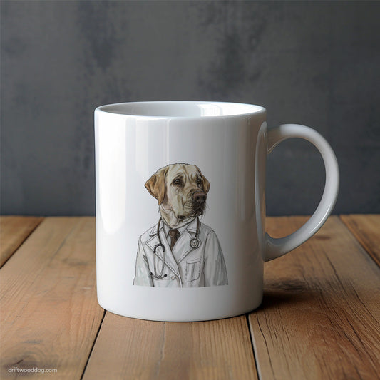 Labrador Retriever Treating Patients Mug – Unique Dog Cups | Dog-Themed Mugs