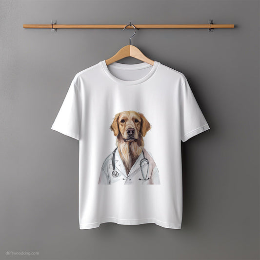 Golden Retriever Medical Marvel T-Shirt – Unisex Tee for Dog Lovers