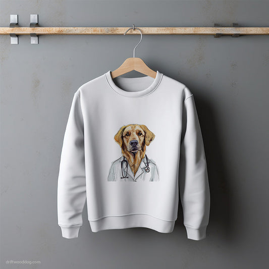 Golden Retriever Health Hero Sweatshirt – Unisex Sweatshirt for Dog Lovers