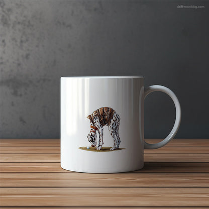 Dalmatian on the Golf Course Mug – Funny Dog Coffee Mugs | Quirky Canine Drinkware