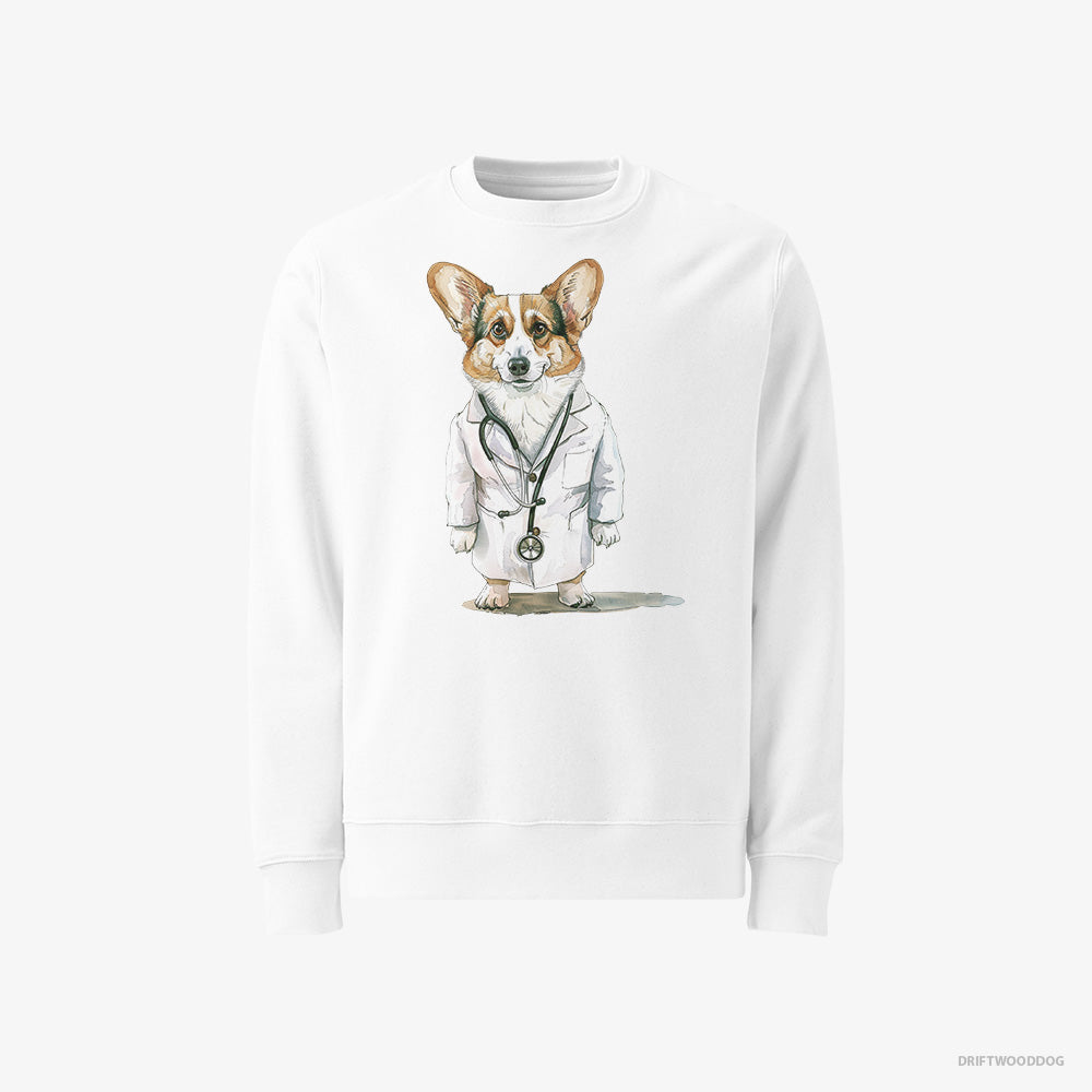 Corgi Doctor of Happiness Classic Sweatshirt