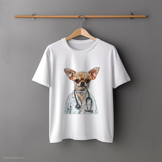 Chihuahua Treating Patients T-Shirt – Unisex Tee for Dog Lovers