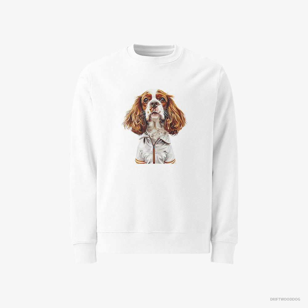 Cavalier King Charles Spaniel Enjoying a Day of Golf Classic Sweatshirt