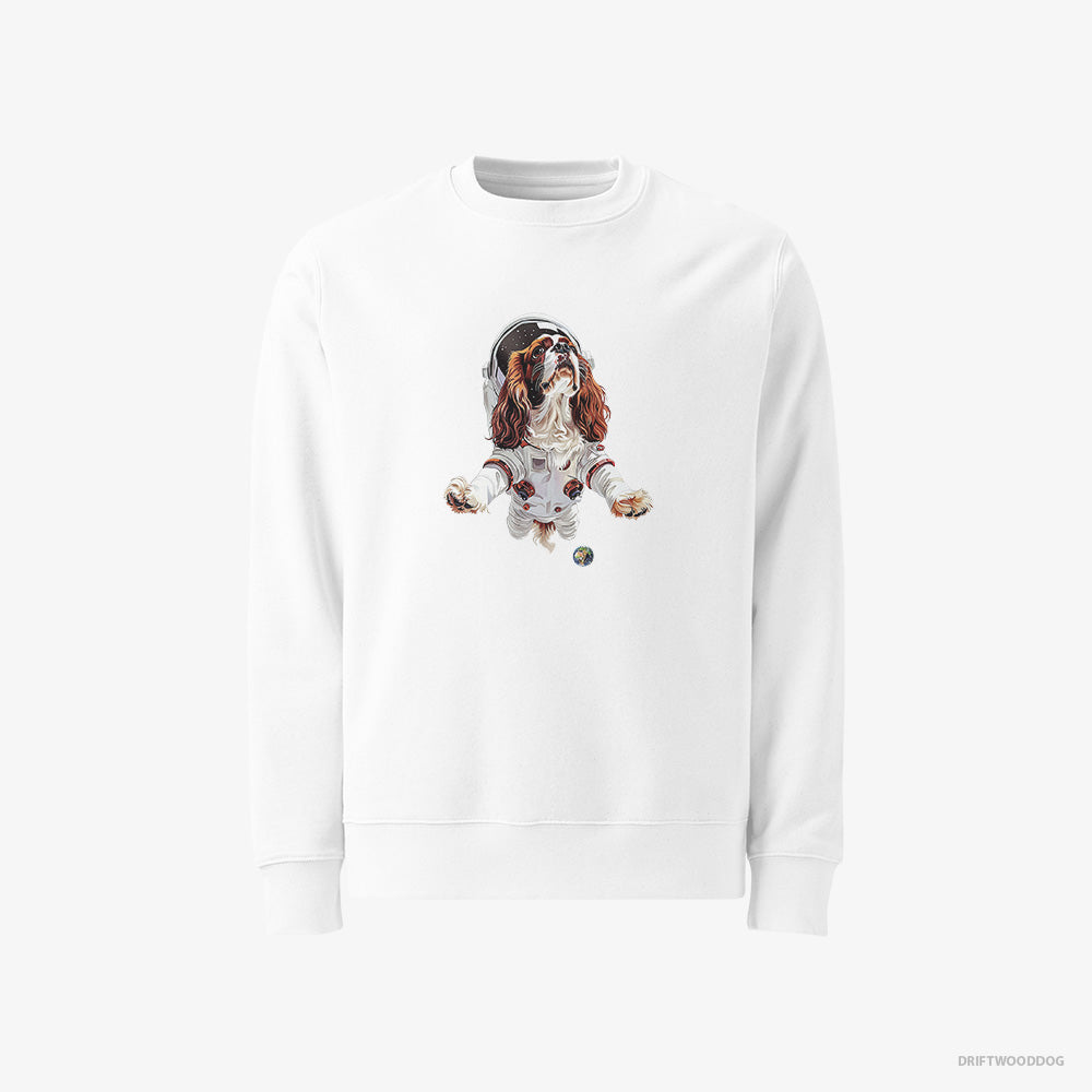 Cavalier King Charles Spaniel in a Galactic Expedition Classic Sweatshirt