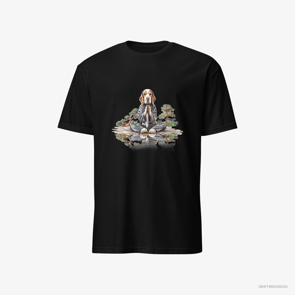 Beagle Meditating in a Peaceful Japanese Garden Classic T-Shirt