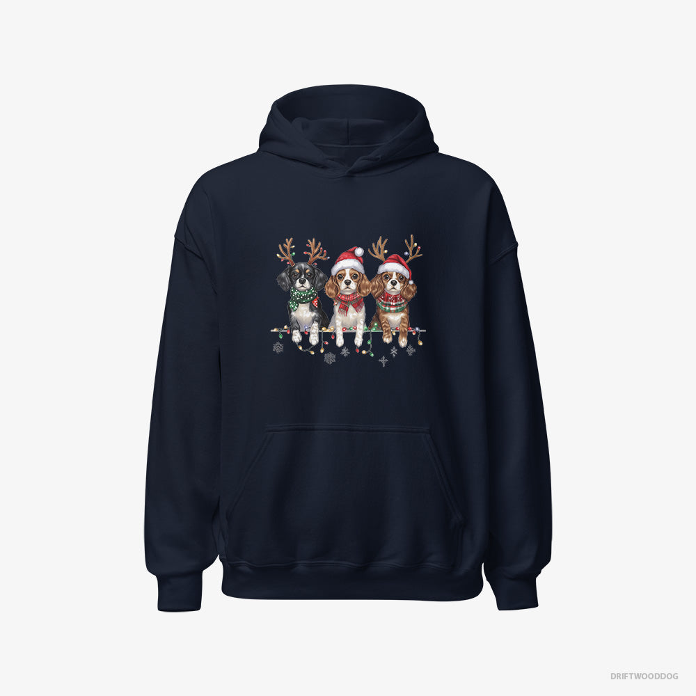 Cavalier King Charles Spaniel Puppies Christmas Classic Hoodie