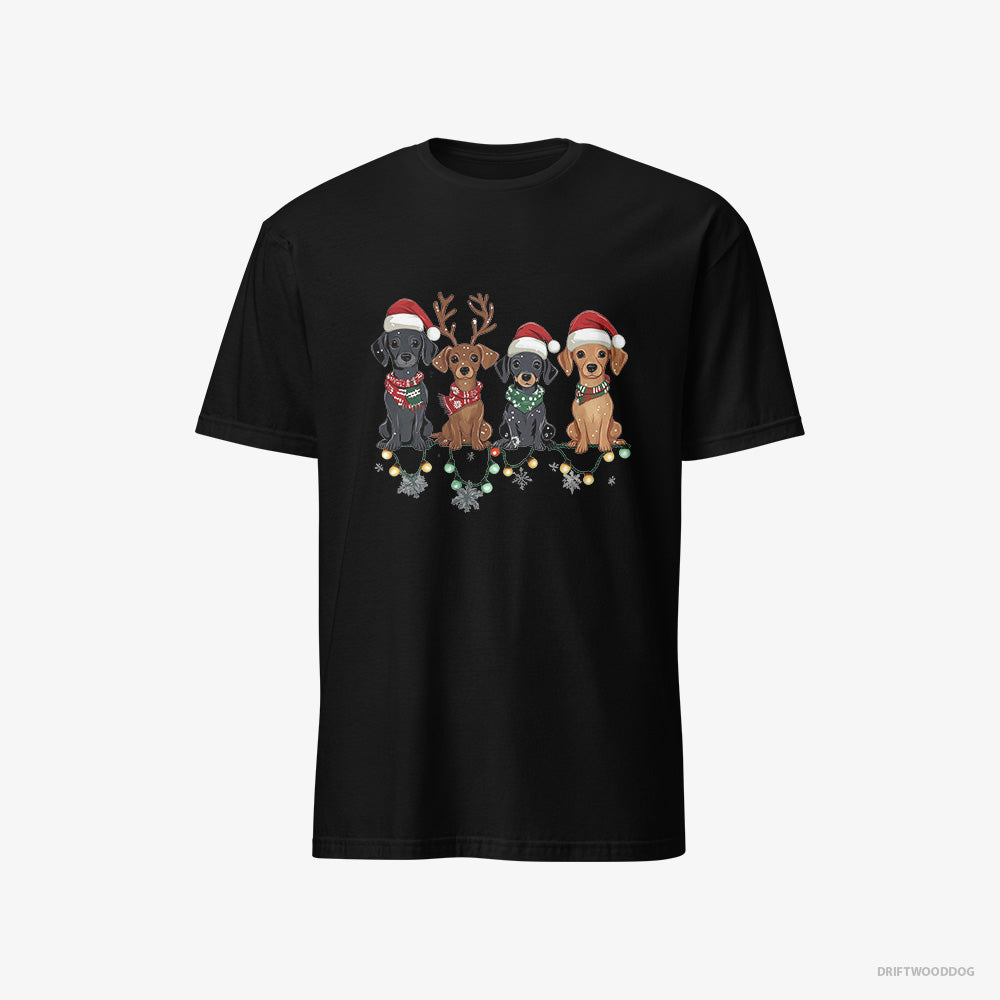 Dachshund Puppies in the Christmas Spirit Classic T-Shirt