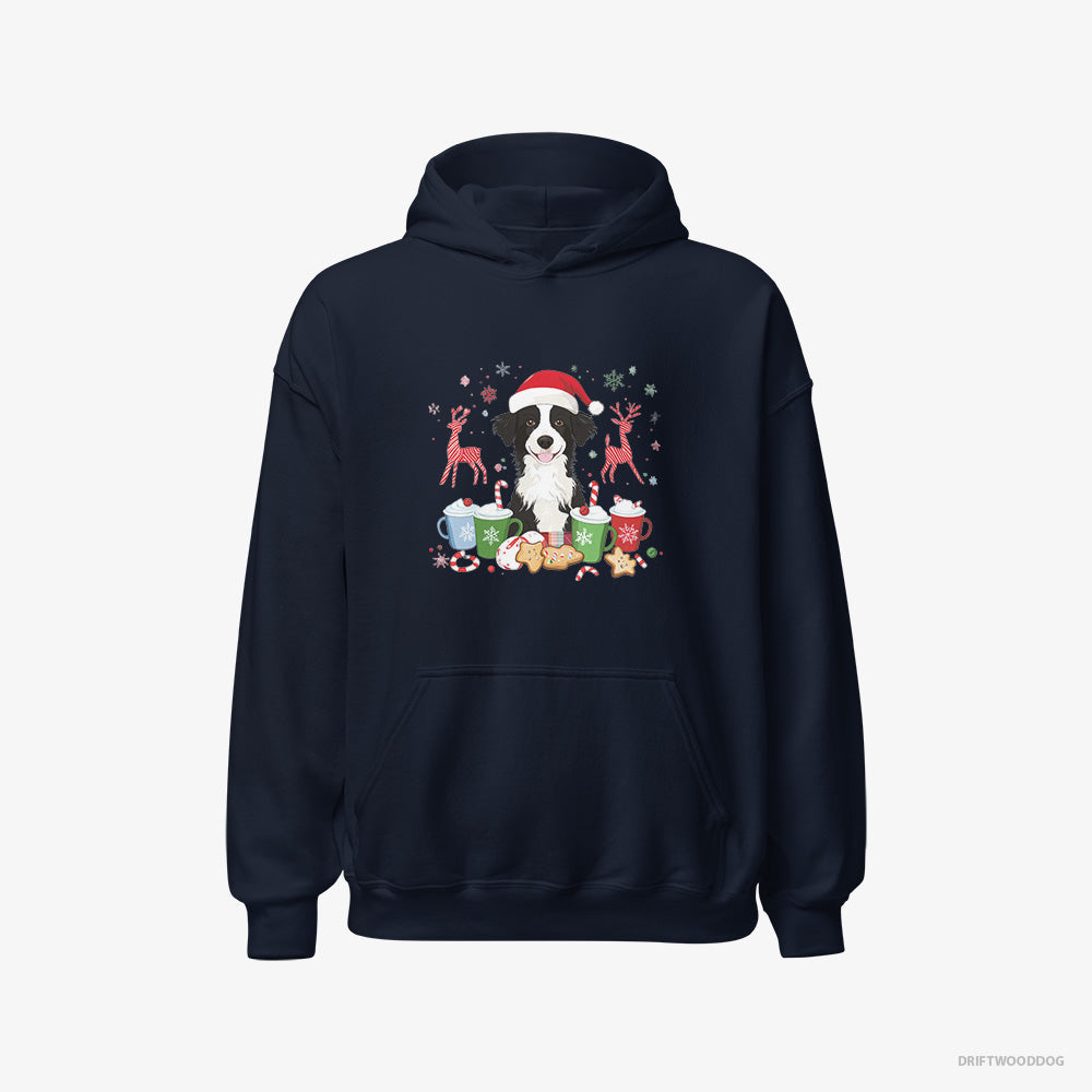 Border Collie Celebrating the Christmas Season Classic Hoodie