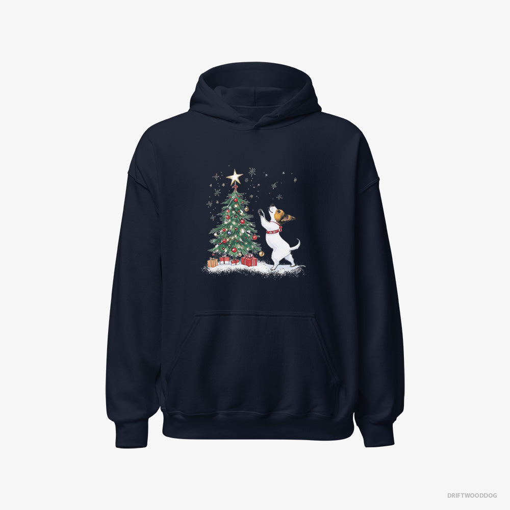 Jack Russell Terrier Hanging Decorations on the Tree Classic Hoodie