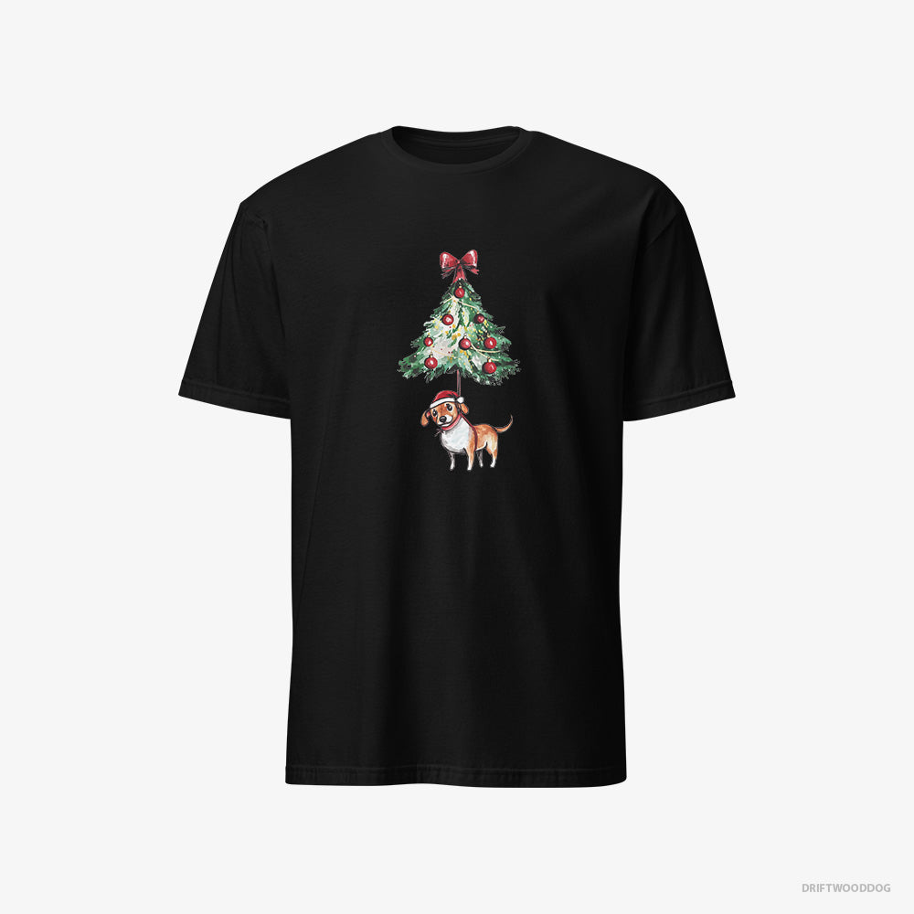 Beagle Tied to the Christmas Tree Classic T-Shirt