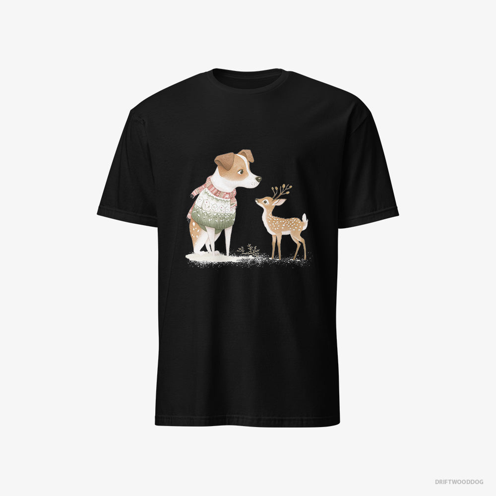 Jack Russell Terrier and a Baby Reindeer Classic T-Shirt