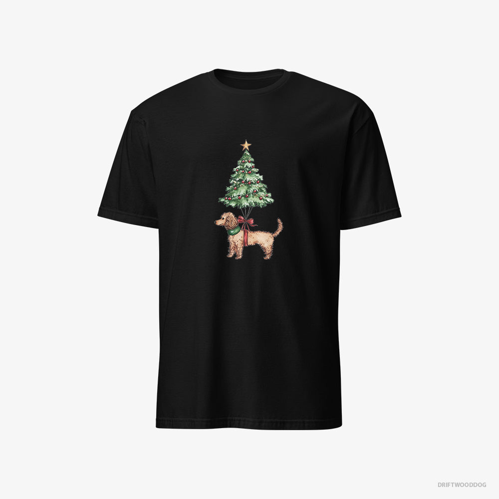 Poodle Attached to the Christmas Tree Classic T-Shirt