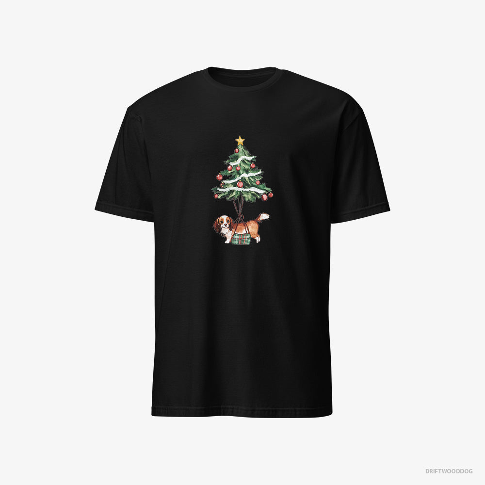 Cavalier King Charles Spaniel Pinned to the Christmas Tree Classic T-Shirt