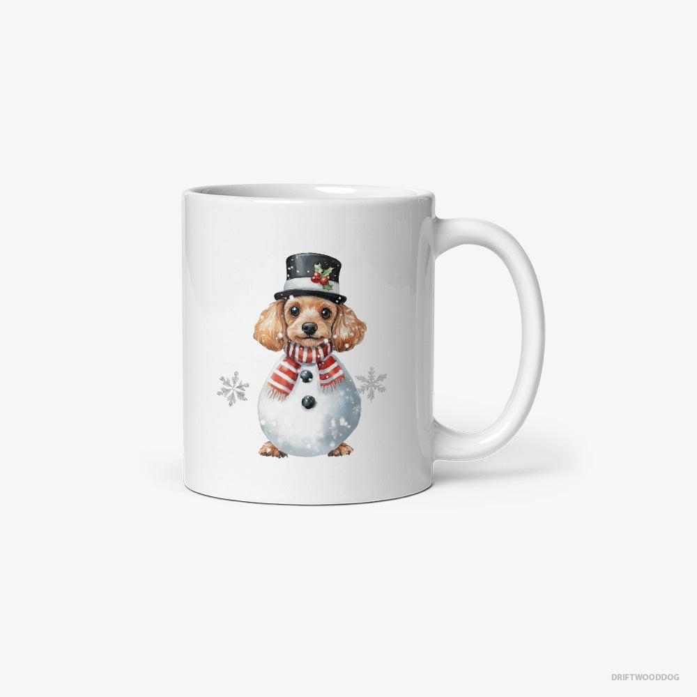 Poodle in a Snowman Suit Classic Mug