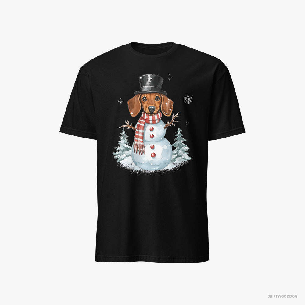 Dachshund in a Snowman Costume Classic T-Shirt