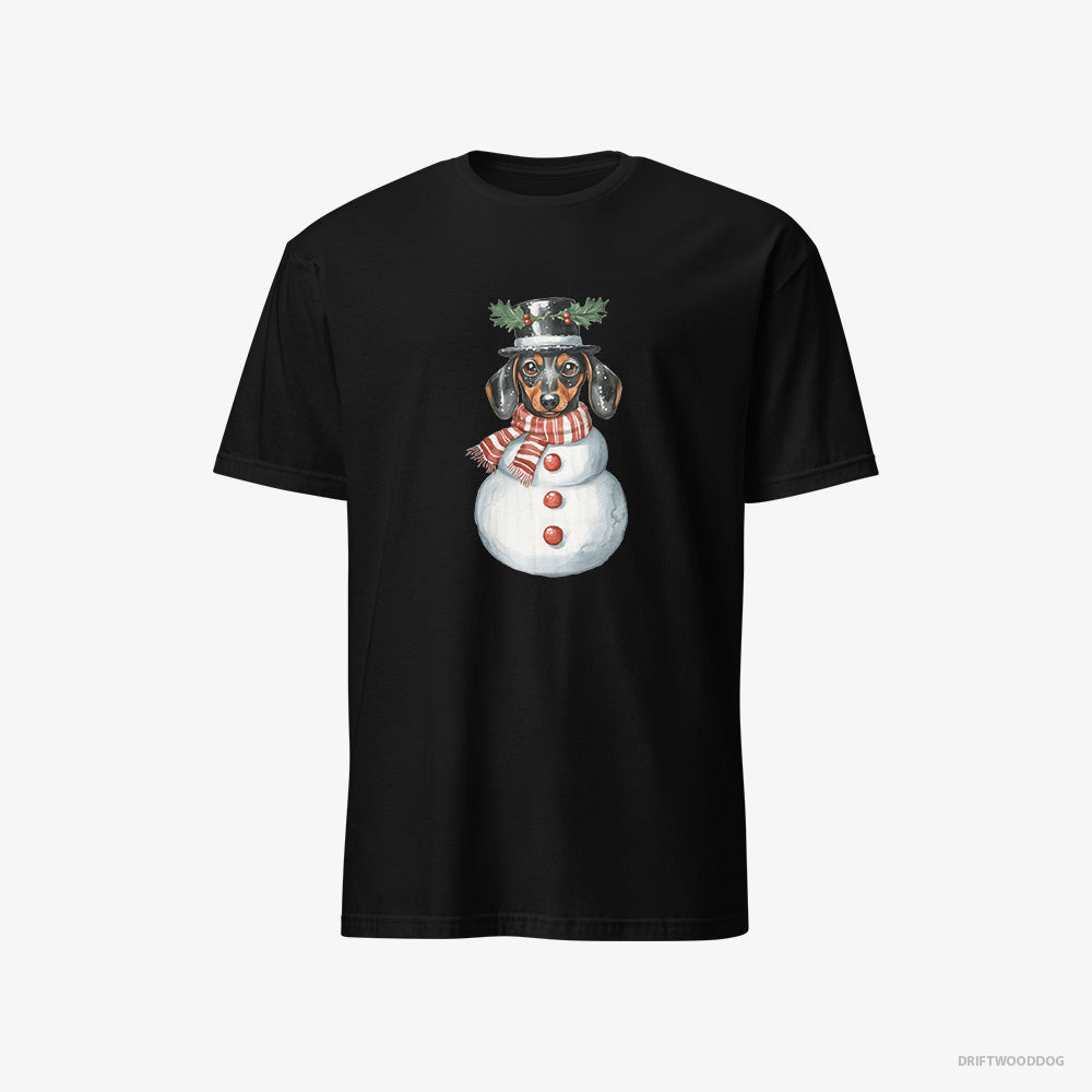 Dachshund Rocking a Snowman Costume Classic T-Shirt