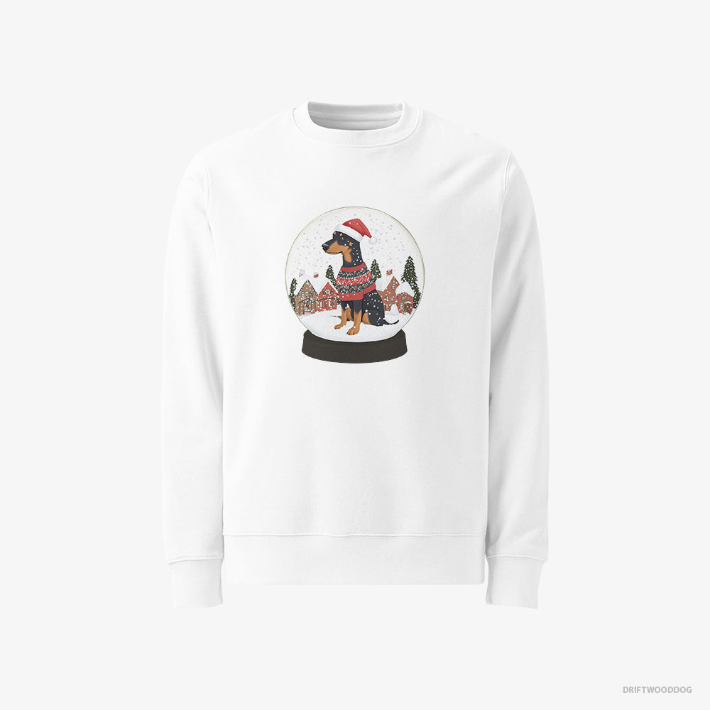 Dobermann Immersed in Christmas Magic Classic Sweatshirt