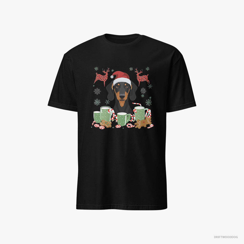 Dobermann in a Winter Holiday Theme Classic T-Shirt