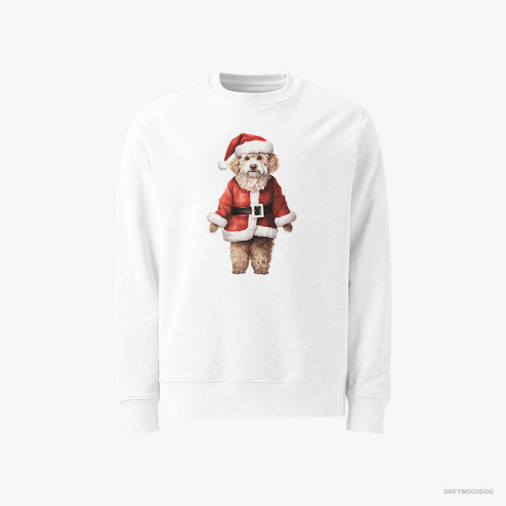 Poodle Dressed as Santa Classic Sweatshirt