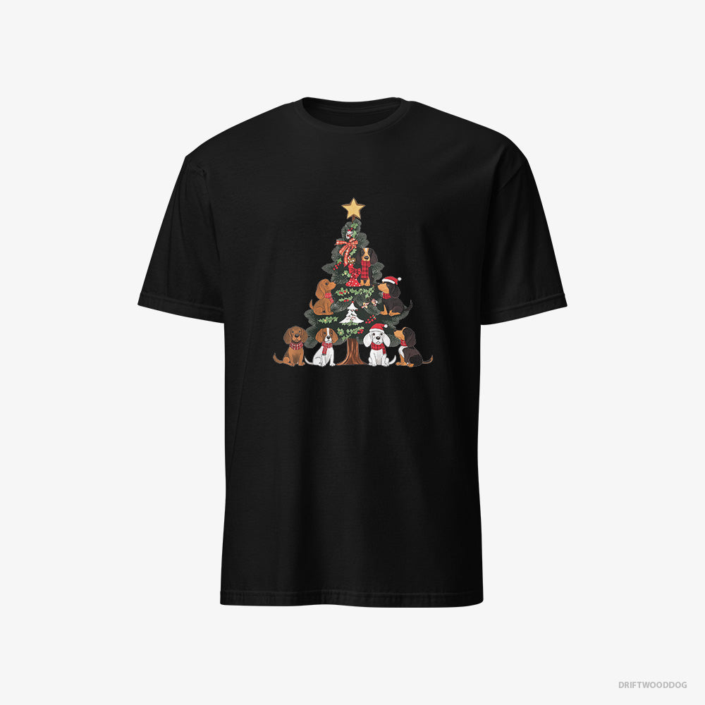 Beagle Puppies All Over the Christmas Tree Classic T-Shirt