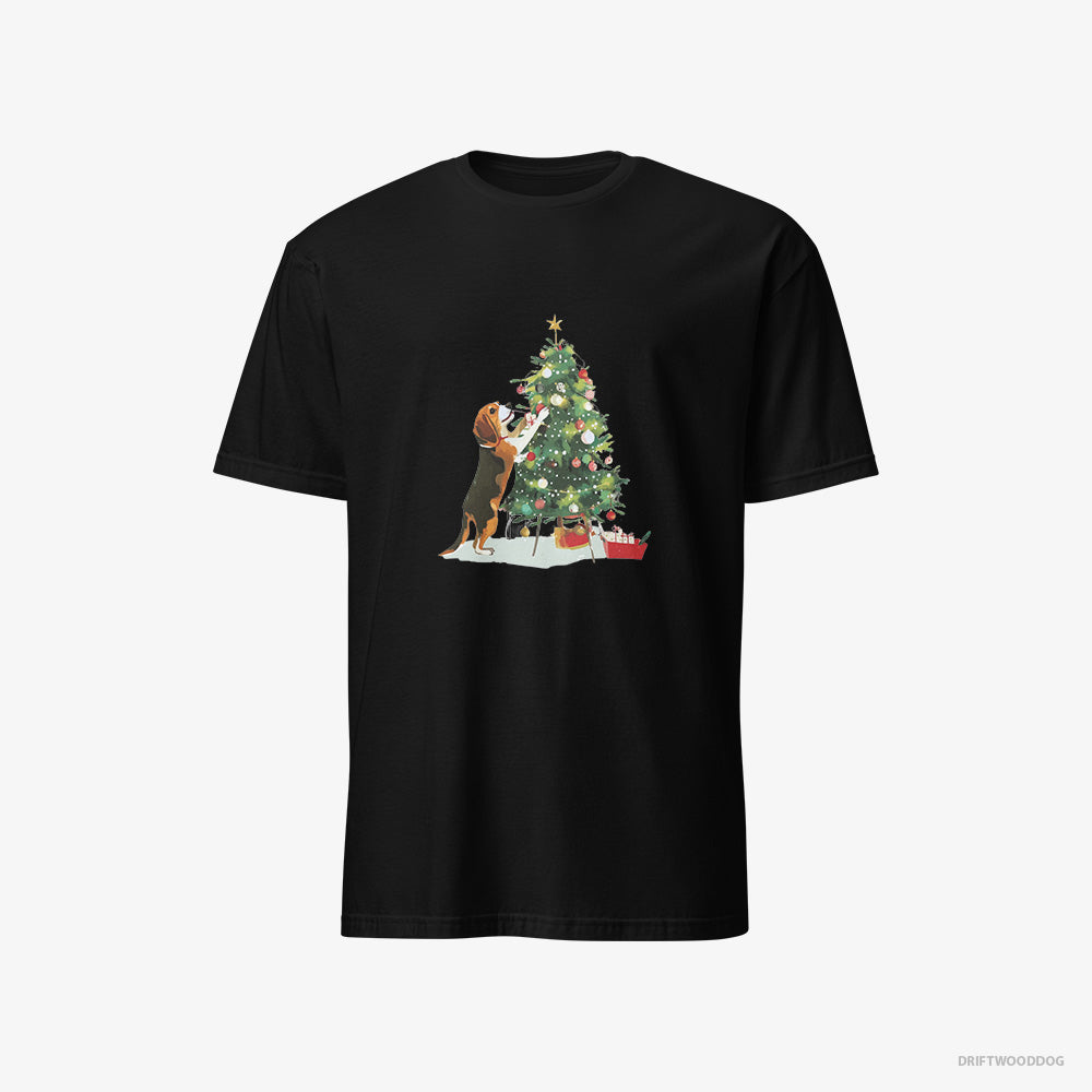 Beagle Decorating the Christmas Tree Classic T-Shirt