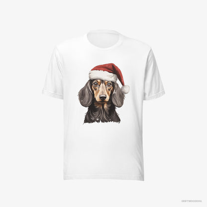 Dachshund in a Christmas Mood White T-Shirt