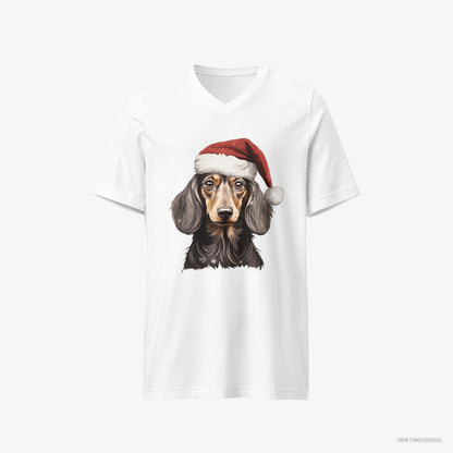 Dachshund in a Christmas Mood White T-Shirt