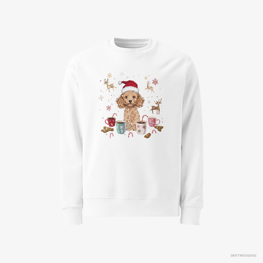 Poodle in the Christmas Spirit Classic Sweatshirt