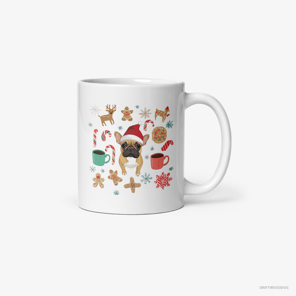 French Bulldog Christmas-Inspired Classic Mug